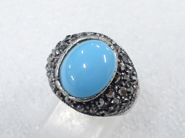 色石　指輪(14号)